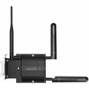 RACKMOUNT.IT Din Rail Mount for Router, Cabinet - Jet Black