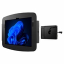 Compulocks Mounting Enclosure for Docking Station, Tablet, iPad (10th Generation), Printer, Bar Code Scanner, Scanner, Monitor - Black