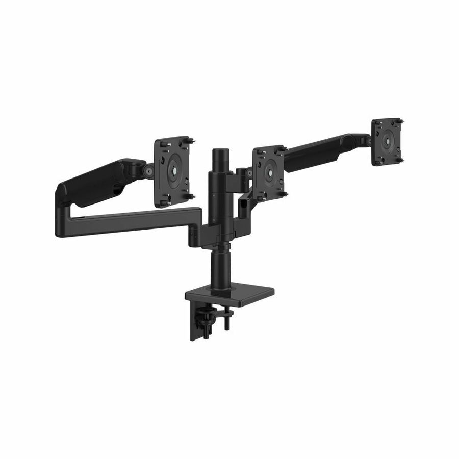 Humanscale M/Flex X2NTNCCBNTBFTBFTB12 Mounting Arm for Monitor - Black