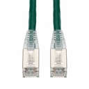 AddOn 20m Green CAT 6A Shielded PVC Ethernet Cable Snagless Easy Clear Boot RJ-45 M/M