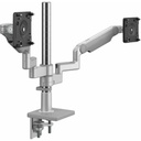 Humanscale M/Flex X2NTNCESCTBCTB--18 Mounting Arm for Monitor - Silver