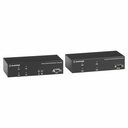 Black Box KVX Series KVM Extender Kit over Fiber - DVI-D, USB 2.0, Serial, Audio, Local Video