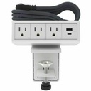 Wiremold DPC Series Dash 4-Cube Desktop Power Center - White
