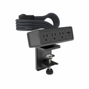 Wiremold DPC Series Dash 4-Cube Desktop Power Center - Graphite