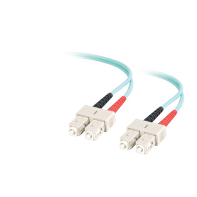 Quiktron 3m Value Series SC SC 10G Duplex PVC Fiber Cable
