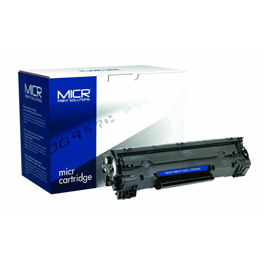 MICR Print Solutions New Replacement MICR Toner Cartridge for HP CB436A