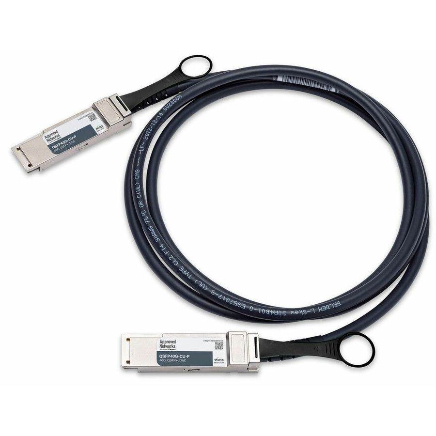 Approved Networks 40GBASE QSFP+ Passive DAC Cable (QSFP+ to QSFP+)