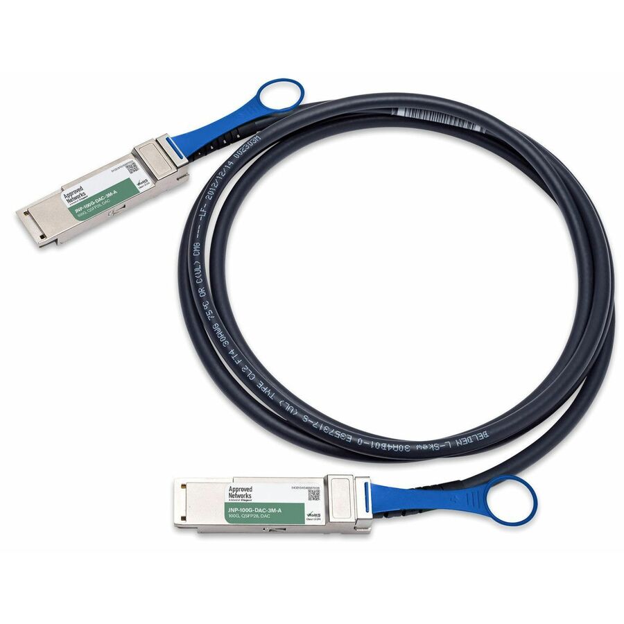 Approved Networks 100GBASE QSFP28 Passive DAC Cable (QSFP28 to QSFP28)