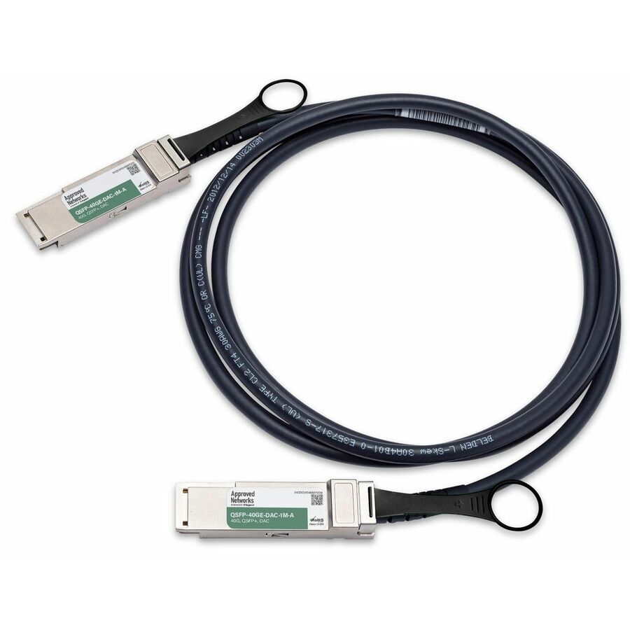Approved Networks 40GBASE QSFP+ Passive DAC Cable (QSFP+ to QSFP+)