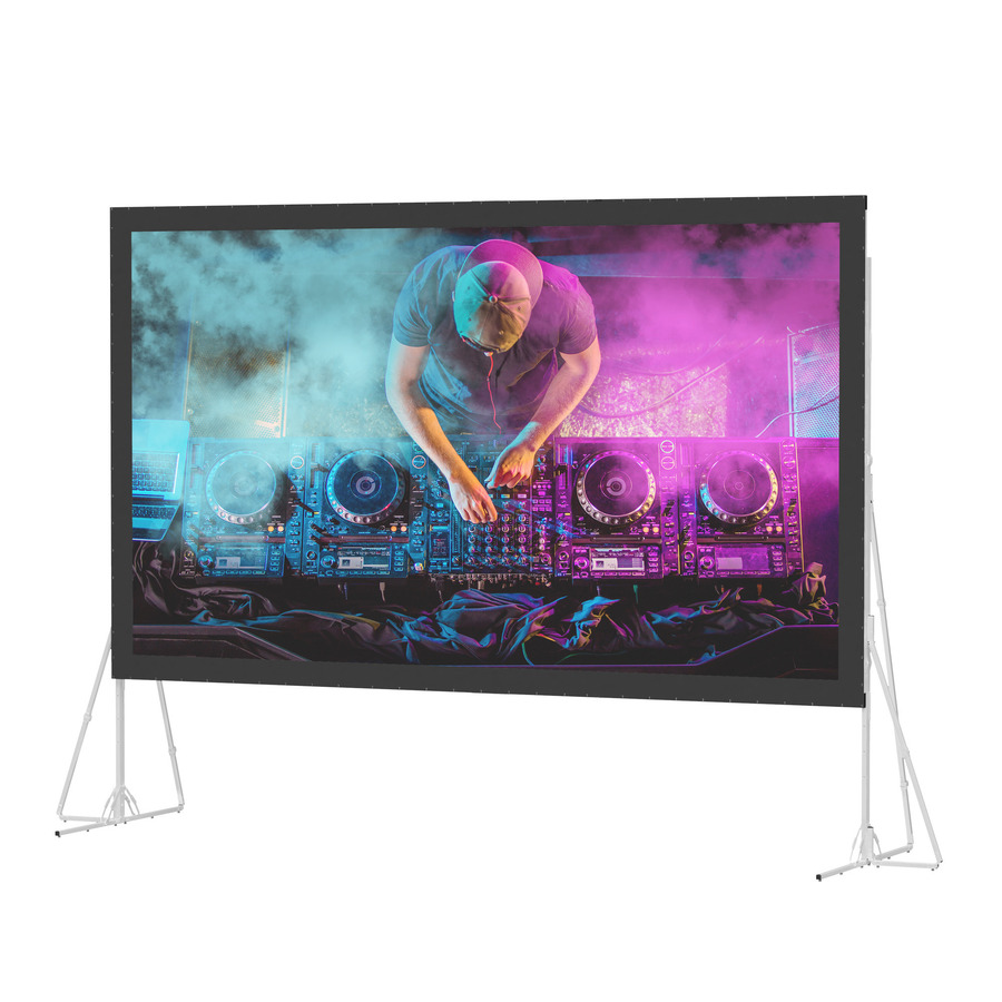 Da-Lite Fast-Fold Deluxe 189" Fixed Frame Projection Screen