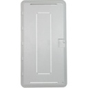 On-Q 30-Inch Plastic Media Enclosure Media Box with Trim Ring and Hinged Door