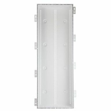 On-Q 42-Inch Plastic Media Enclosure Media Box with Trim Ring and Hinged Door