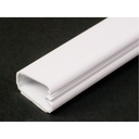 Wiremold 2800 One Piece Latching Raceway, Fog White