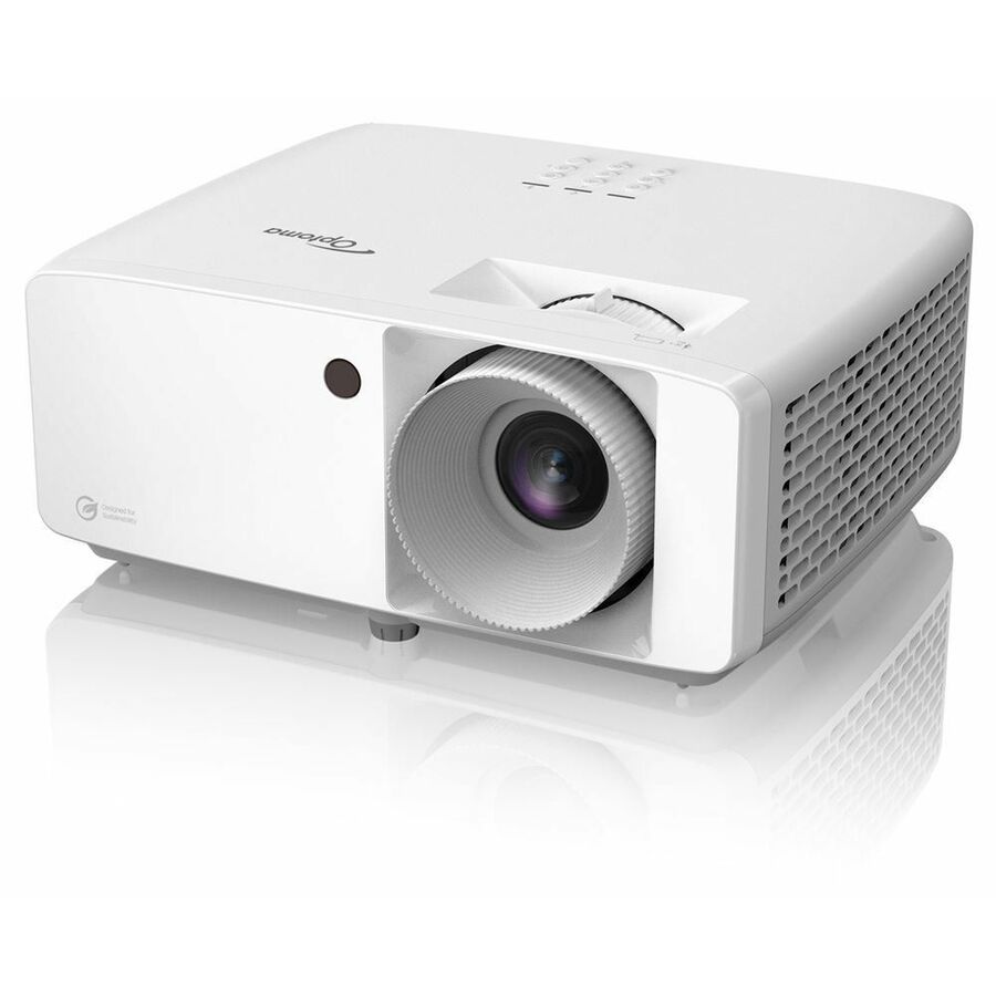 Optoma ZH462 3D DLP Projector - 16:9 - Portable - White