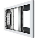 Chief Impact 43 Inch On-Wall Kiosk - Landscape Orientation - White