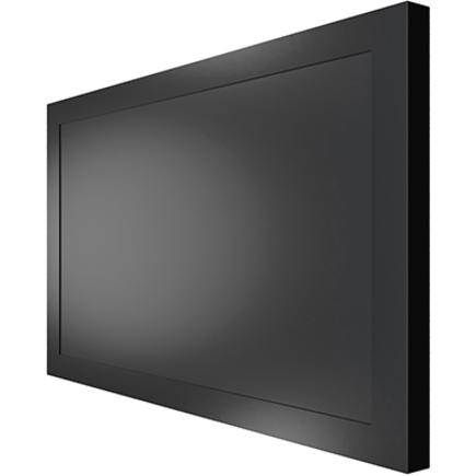 Chief Impact 43 Inch On-Wall Kiosk - Landscape Orientation - Black