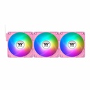 Thermaltake CT120 EX ARGB Sync PC Cooling Fan Bubble Pink (3-Fan Pack)