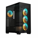 GIGABYTE C500 Panoramic Stealth Gaming Computer Case