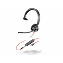 Poly Blackwire 3315 Headset +USB-C/A Adapter TAA