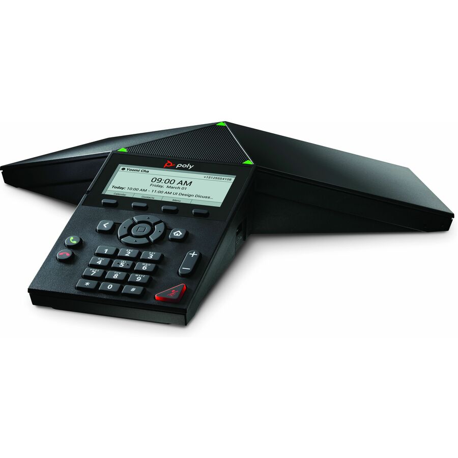 Poly Trio 8300 IP Conference Phone and PoE-enabled No Radio GSA/TAA