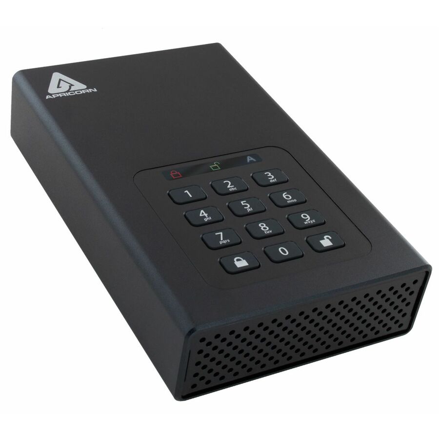 Apricorn Aegis Padlock DT ADT-3PL256-20TB 20 TB Desktop Hard Drive - 3.5" External - TAA Compliant