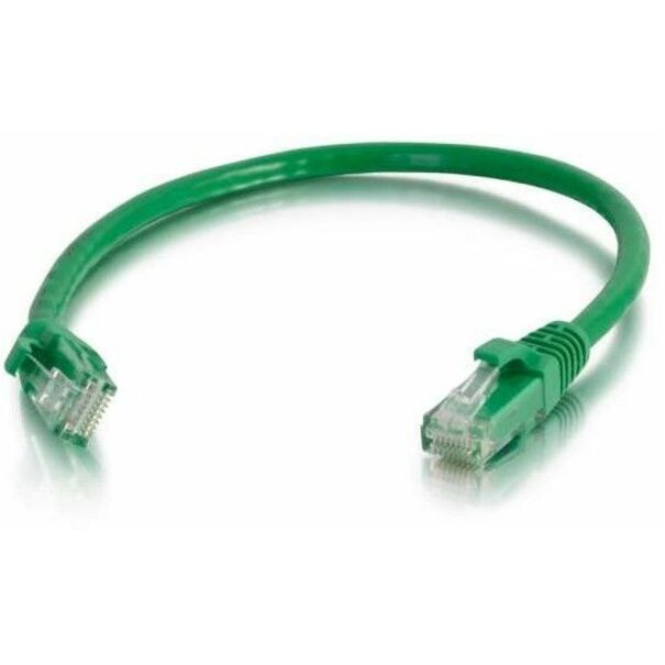 Quiktron Q-Series Patch Cords, Cat6, Booted, Green, 75 Ft