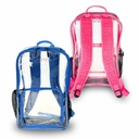 HG Safe N' Clear Security Backpack with padded welt/Pink Trim