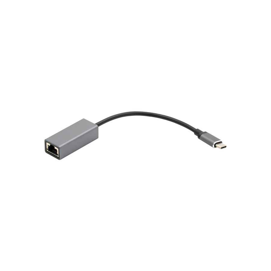 VisionTek USB-C to Ethernet 1 Gbps Adapter (M/F)
