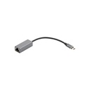 VisionTek USB-C to Ethernet 1 Gbps Adapter (M/F)
