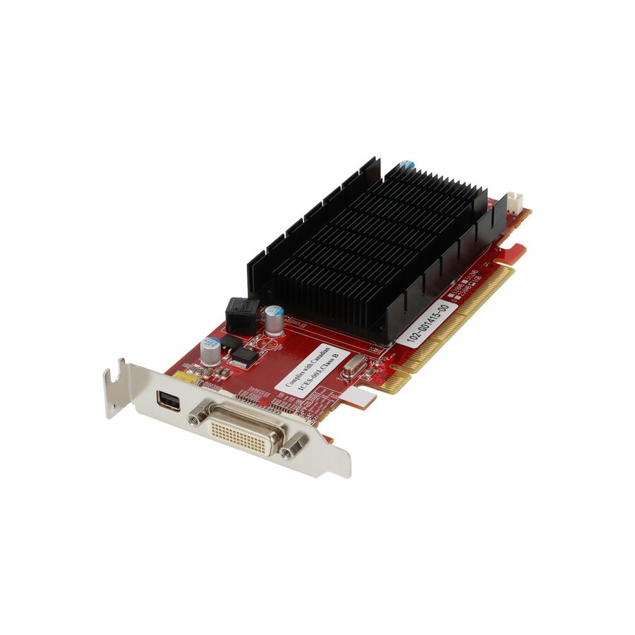 VisionTek Radeon 6350 SFF 1GB DDR3 3M DMS59 (2x DVI-I, miniDP) w/ 2x DVI-I to VGA Adapter