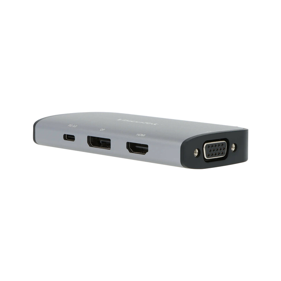 VisionTek USB-C MST Display Adapter with Power Passthrougha