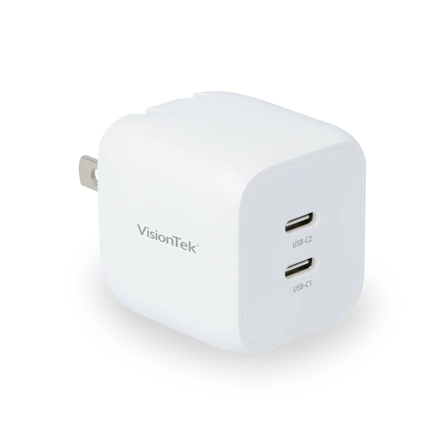 VisionTek 35W GaN II Power Adapter - 2 Port
