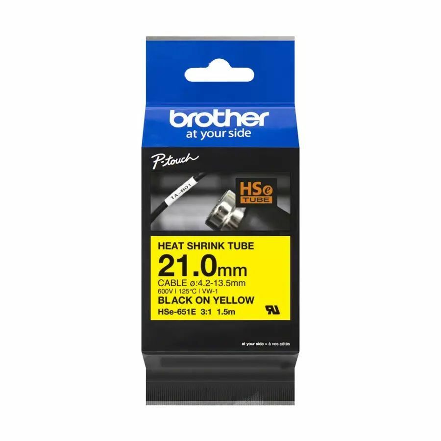 Brother HSe Wire & Cable Label