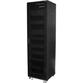 Sanus Component Series 44RU AV Rack - Audio Rack for Home Theater - Black