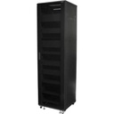 Sanus Component Series 44RU AV Rack - Audio Rack for Home Theater - Black