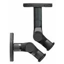 Sanus Satellite Speaker Wall Mount - Tilt and Swivel Speaker Mount - Black