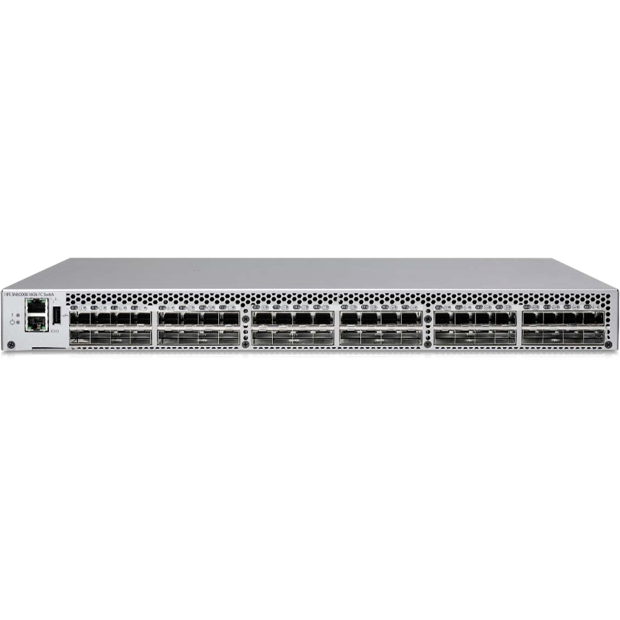 HPE SN6000B 16Gb 48-port/24-port Active Power Pack+ Fibre Channel Switch