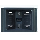 Sanus In-Wall Low Voltage Box for Cable Management - Black