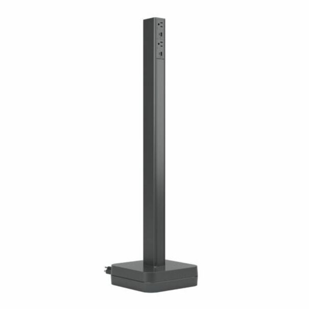 Wiremold Dash Series Power Tower - Graphite