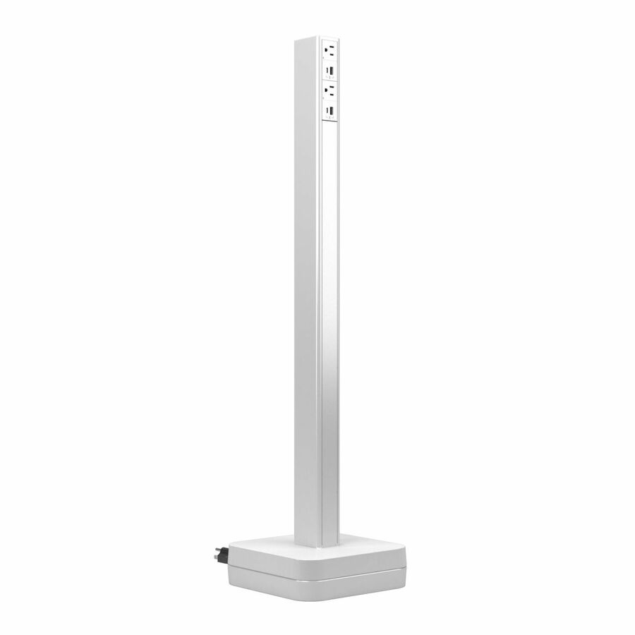 Wiremold Dash Series Power Tower - White