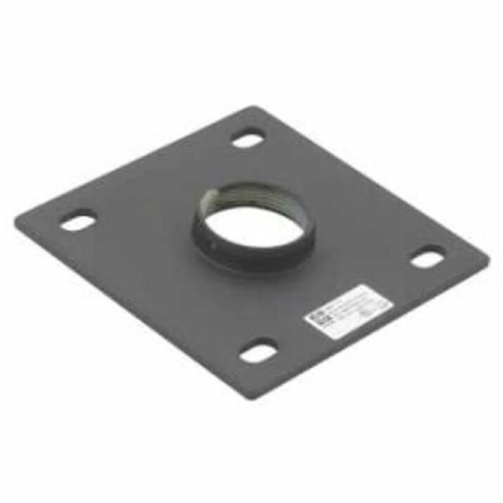 Sanus Ceiling Plate Adapter for Ceiling Mounts - 6x6" - Black