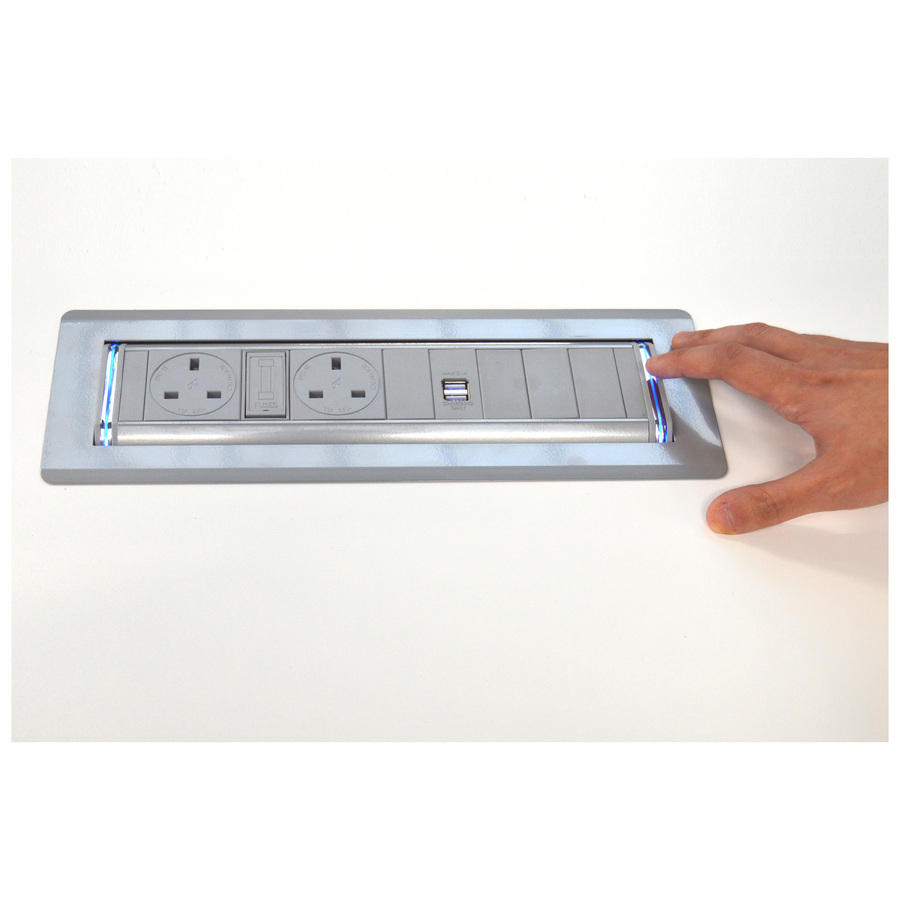 Lund Halsey Vision line Kontrol Touch Desktop Power Unit - TAA Compliant