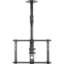 Sanus Tilt & Swivel Ceiling TV Mount - For 37-70 Inch Flat Panel TVs - Black