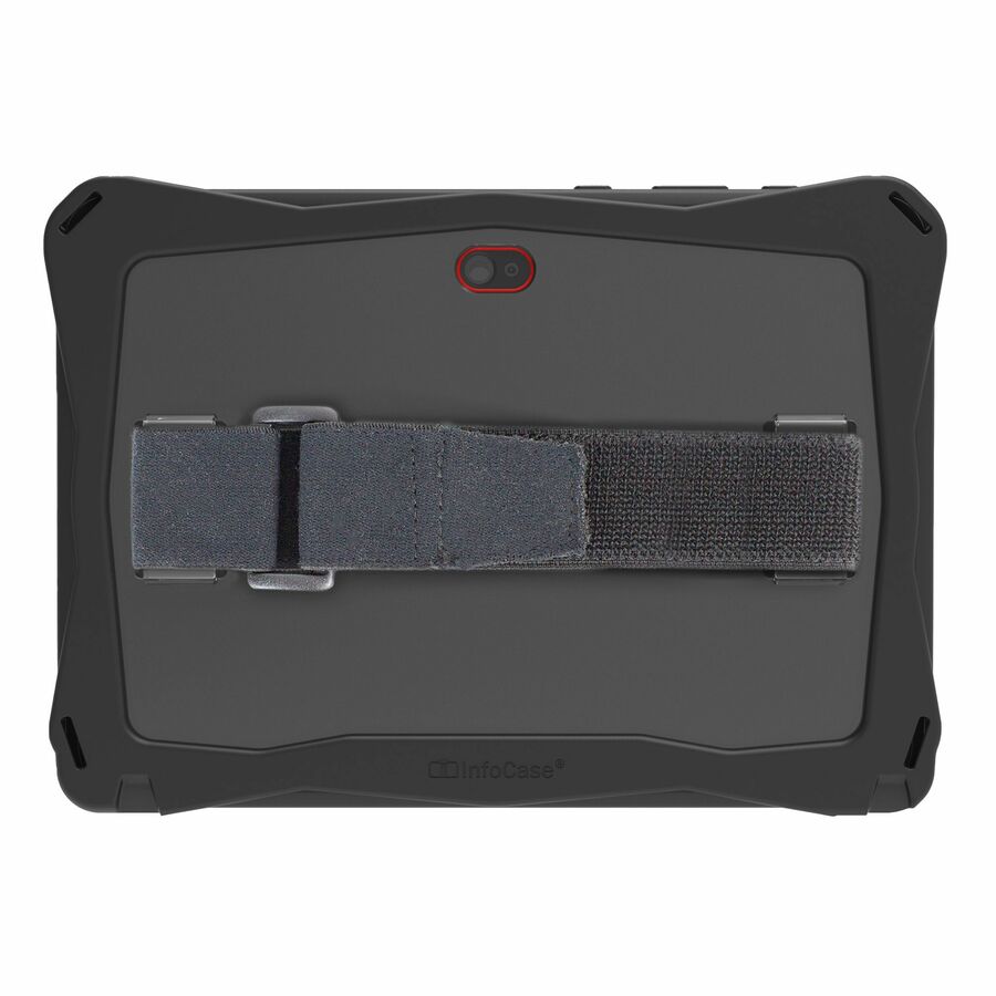InfoCase Fieldmate Rugged Carrying Case Samsung Galaxy Tab Active4 Pro, Galaxy Tab Active Pro Tablet - Clear