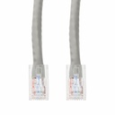 AddOn 19ft Gray CAT 6 PVC Ethernet Cable Non-Booted RJ-45 M/M with Length Labels