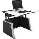 Middle Atlantic Visionline AIR 24/7 Height Adjustable Console, Small, 49.5 Inches Wide
