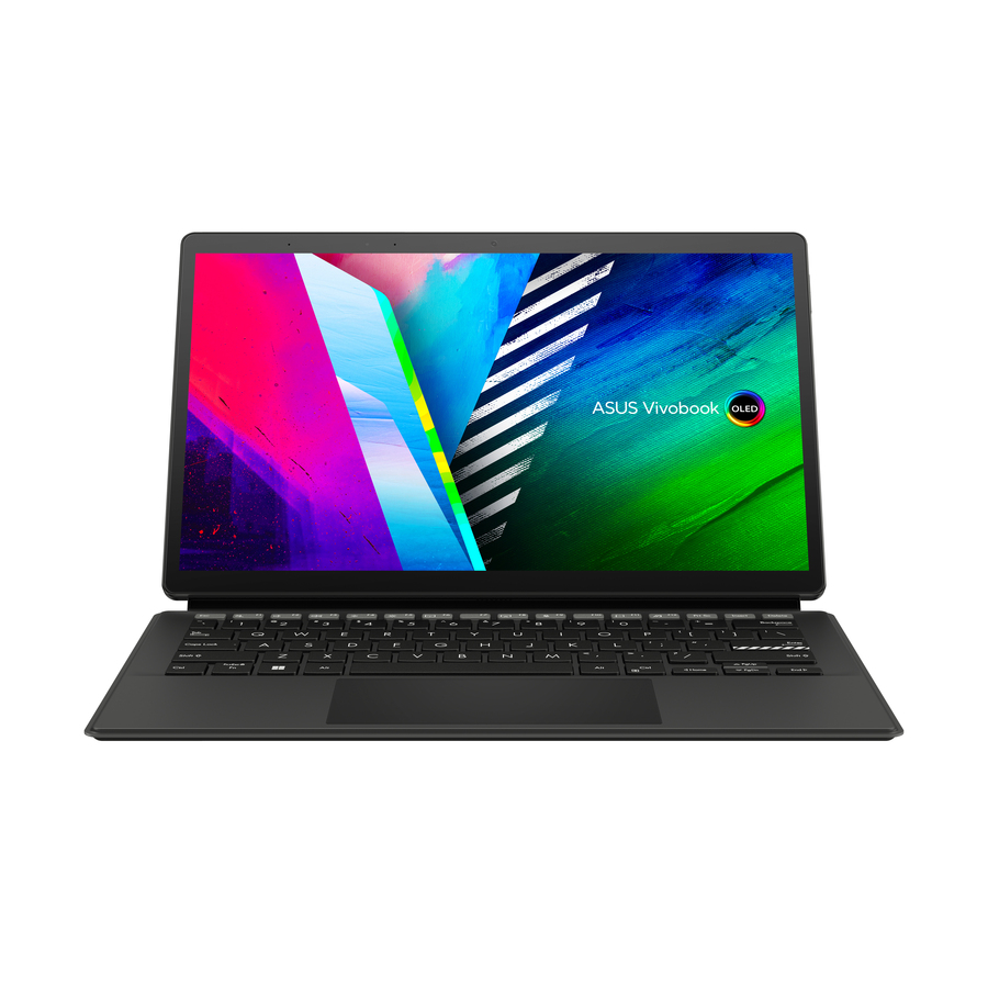 Asus Vivobook 13 Slate OLED T3300 T3300KA-DH21T 13.3" Touchscreen Detachable 2 in 1 Notebook - Full HD - Intel Pentium Silver N6000 - 4 GB - 128 GB Flash Memory - Black