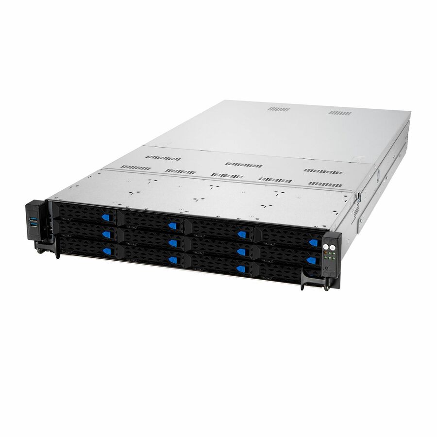Asus RS720-E10-RS12E-16K10L Barebone System - 2U Rack-mountable - Socket LGA-4189 - 2 x Processor Support