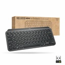 Logitech MX Keys Mini Wireless Illuminated Keyboard for Business, Compact, Logi Bolt Technology, Graphite