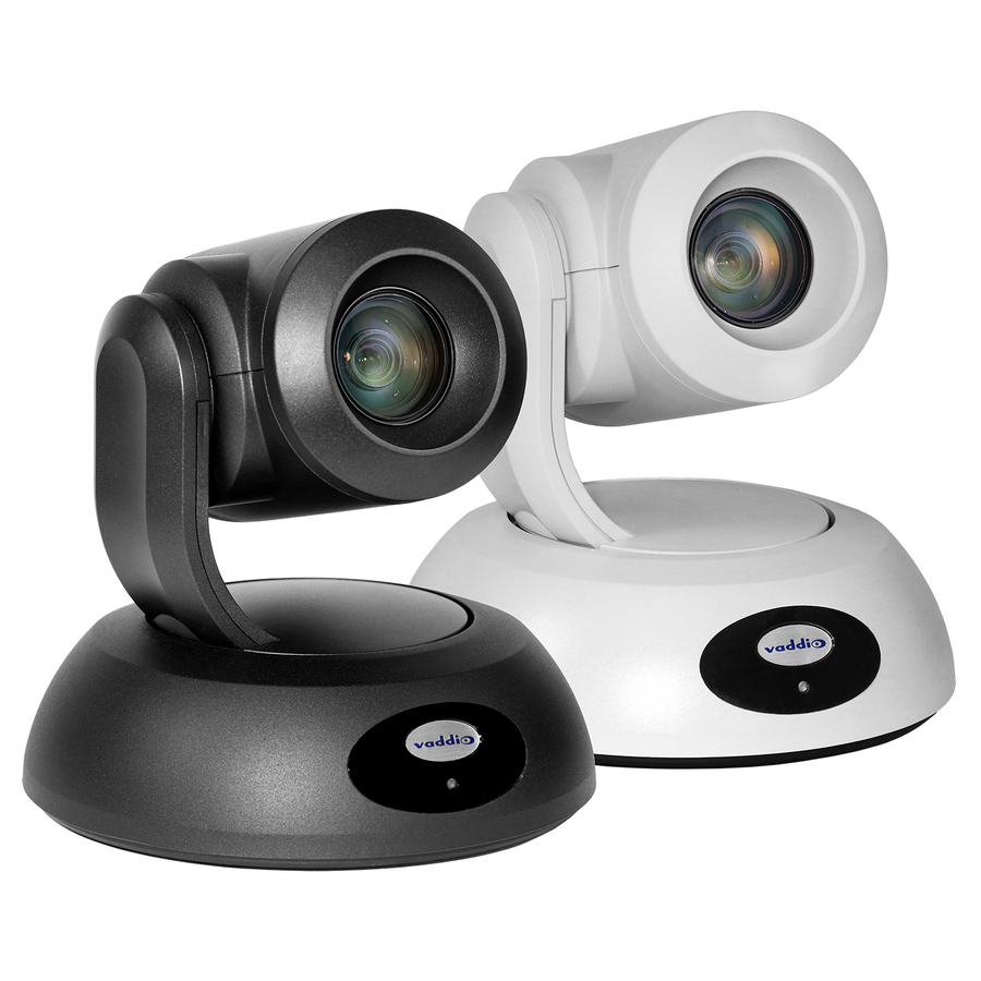 Vaddio RoboSHOT 30E Zoom HDBaseT OneLINK HDMI Video Conferencing System - PTZ Camera and HDMI Interface - White